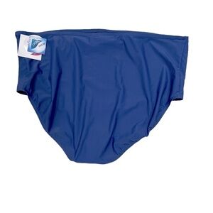 NWT Croft & Barrow Tummy Slimmer Swimwear Bottom - Blue Women’s Plus Size 26W